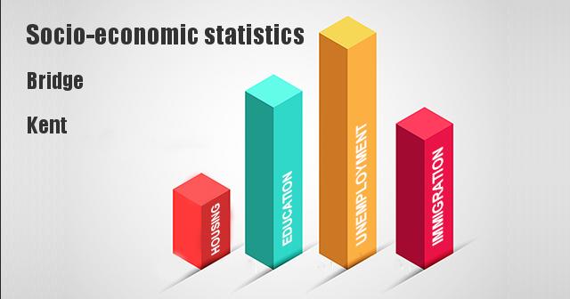 Socio-economic statistics for Bridge, Kent