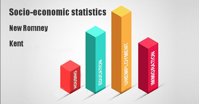 Socio-economic statistics for New Romney, Kent